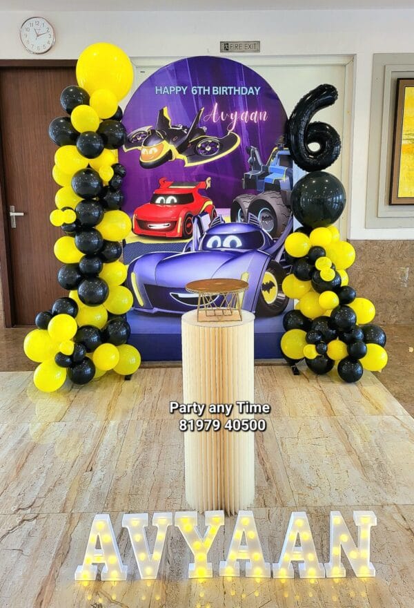 6th birthday decorations