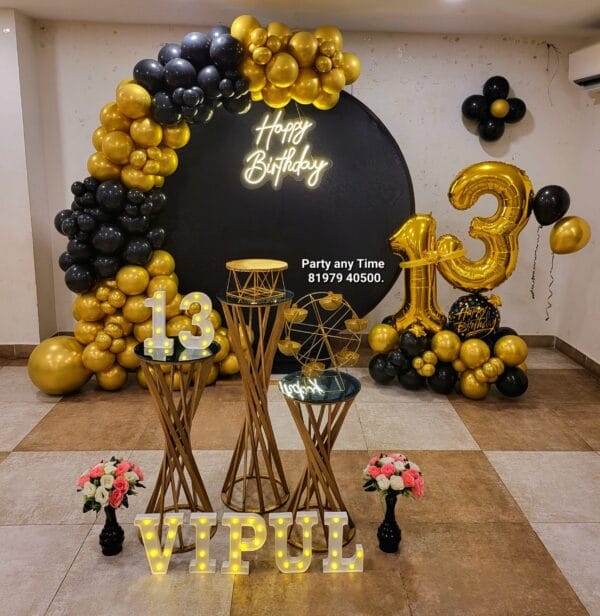 13th birthday decorations