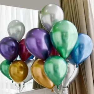 20 Chrome balloons - Image 4