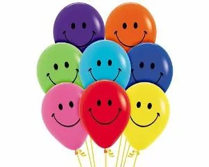 40 Smiley Balloons - Image 3