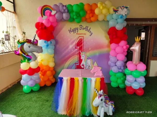 unicorn theme decoration