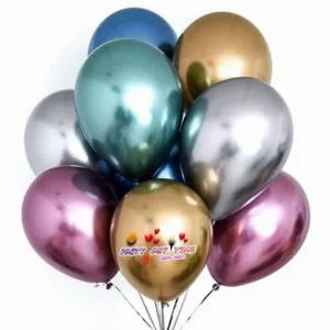 20 Chrome balloons - Image 5